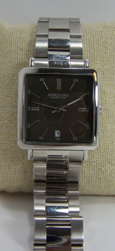 Preowned Men's Kenneth Cole Reaction KC-3637 Watch, New Battery, Runs - Picture 3 of 16