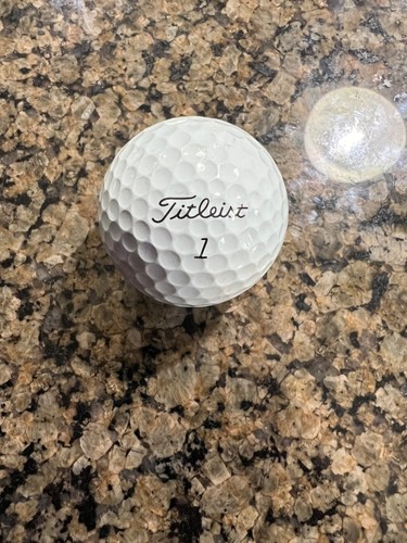 LOGO PALLINA DA GOLF-(1) ORIGINALE RARA 2009 TITLEIST PROV1 TEST BALL-9/10!!️ - Foto 2 di 3