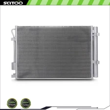 Aluminum A/C Condenser 3979 For 2012-2013 Hyundai Accent Veloster Kia Rio 1.6L
