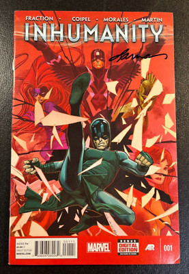 INHUMANITY 1 Variant Olivier COIPEL SIGNED LAURA MARTIN MEDUSA V 1 Avengers