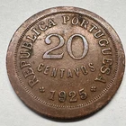 1925 Mexico 20 Centavos Silver — photo from another recent sale