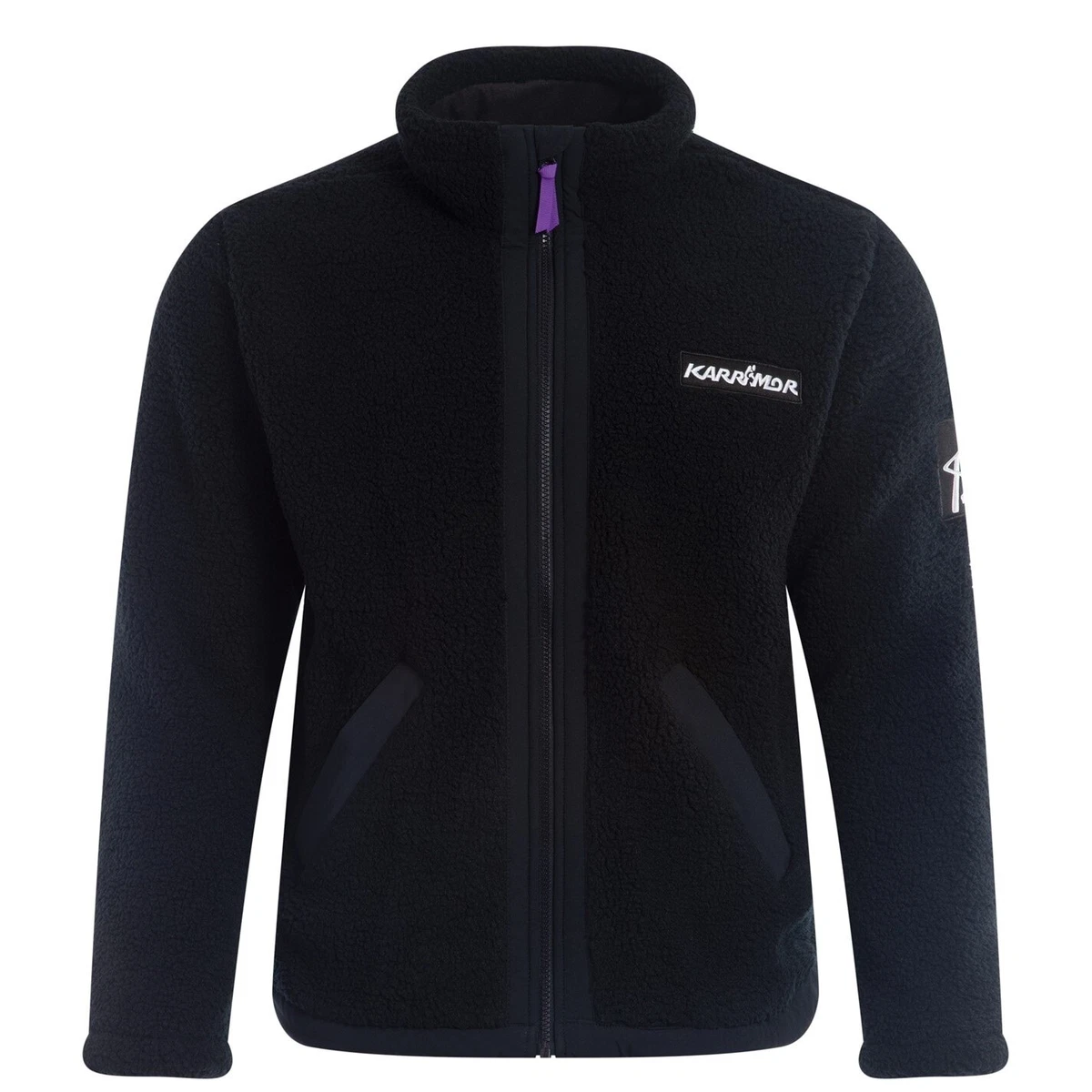 Karrimor Mens K2 Sherpa Fleece Jacket Outerwear Full Zip Top Lightweight