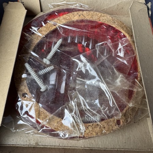 NIB Signal-Stat Truck Universal Fender Mounted Red Signal Light Lense 2678 - Bild 7 von 10