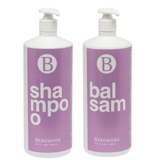 Bergmann Kunsthaar Shampoo & Balsam Pflegeset 1000 ml - Angebostpreis