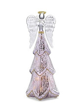 Lenox Radiant Light Lit Angel Glass Figurine 8.5  NEW