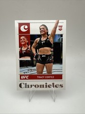 Tracy Cortez 2022 Panini Chronicles UFC #85 Rookie Card RC
