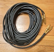 Excellerator RCA/Speaker Cables Gold-Tipped, 33 Foot (each), RCA, CL2