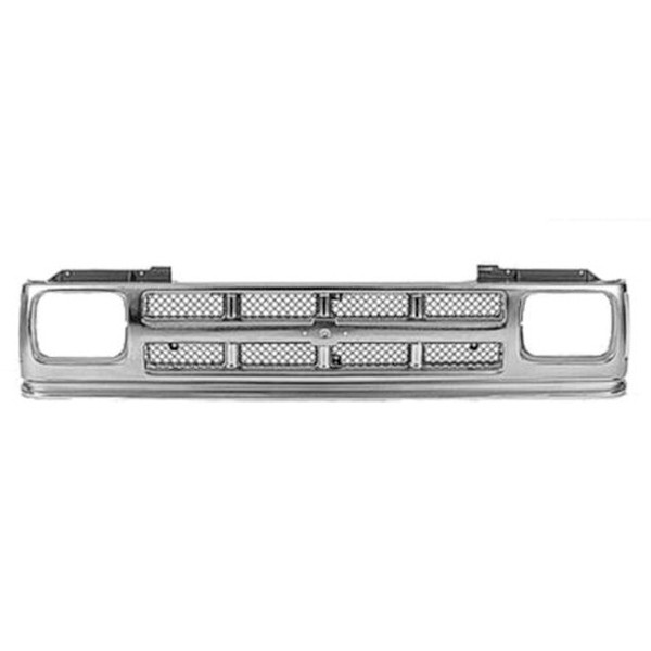 91-94 Chevy S10 Blazer & 91-93 S10 Pickup Chrome Grill Grille Assembly