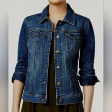 Women's Old Navy Jean Jacket, Blue, Small, Preowned