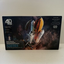 4D Build Architect Series Space Shuttle 3D Puzzle Model Kit W/ LED Lights Open