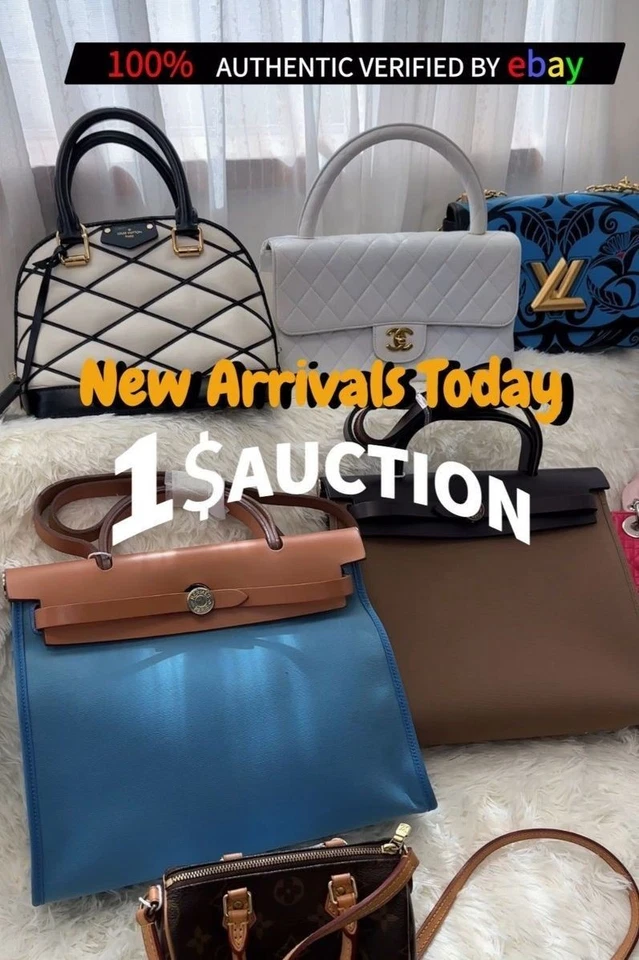 Messsive sale and 1$ Acution for LV , Gucci and more Pre-Owned Luxury Bran