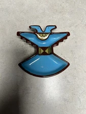 Vintage Southwest Trinket Dish/Ashtray 3.75 X 3.75“. Slight Chip As Shown In Pic