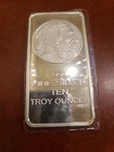 10 troy ounces Silver  .999 Bullion Indian Head Buffalo Design, Sealed