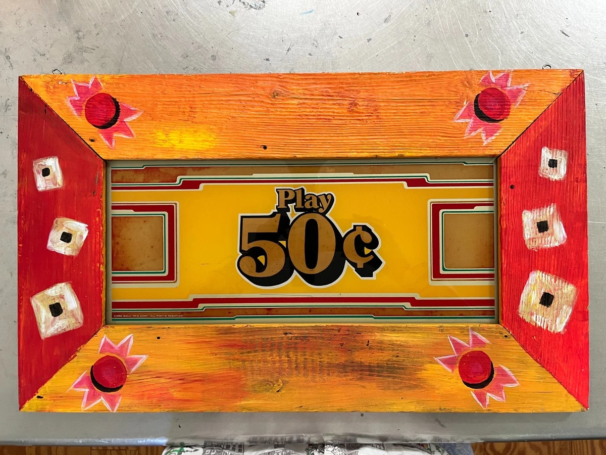 Bally Glass In Collectible Casino Slot Machine Replacement Parts