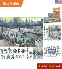 Wooden Jigsaw Puzzle Adults 370 Pieces Unique-Shaped Art Made in USA