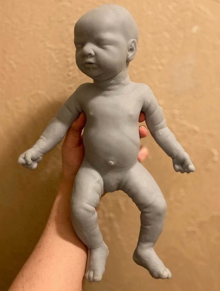 (RESERVED) Blue silicone baby Ryleigh by Tina Kewy/Lucy Aolani - Image 3 of 4