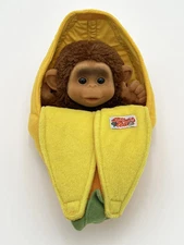 Little Monkey Lost Baby Plush Toy Banana Hand Puppet READ FOR CONDITION