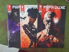 Papa Duke 2  Cover Set 3 Keenspot Exec Posse Holdings Mature Comic
