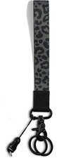 Yiflin Cute Wrist 0.79 inches Width x 8.07 Length , Black Leopard