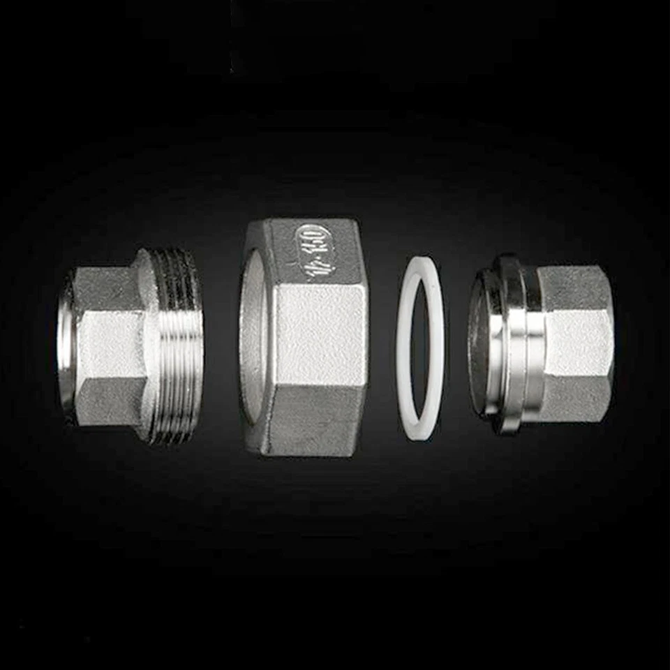 Stainless Steel Union Conical Female/Female Pipe Fitting 1/4" - 2" | 150LB | - Image 4 of 4
