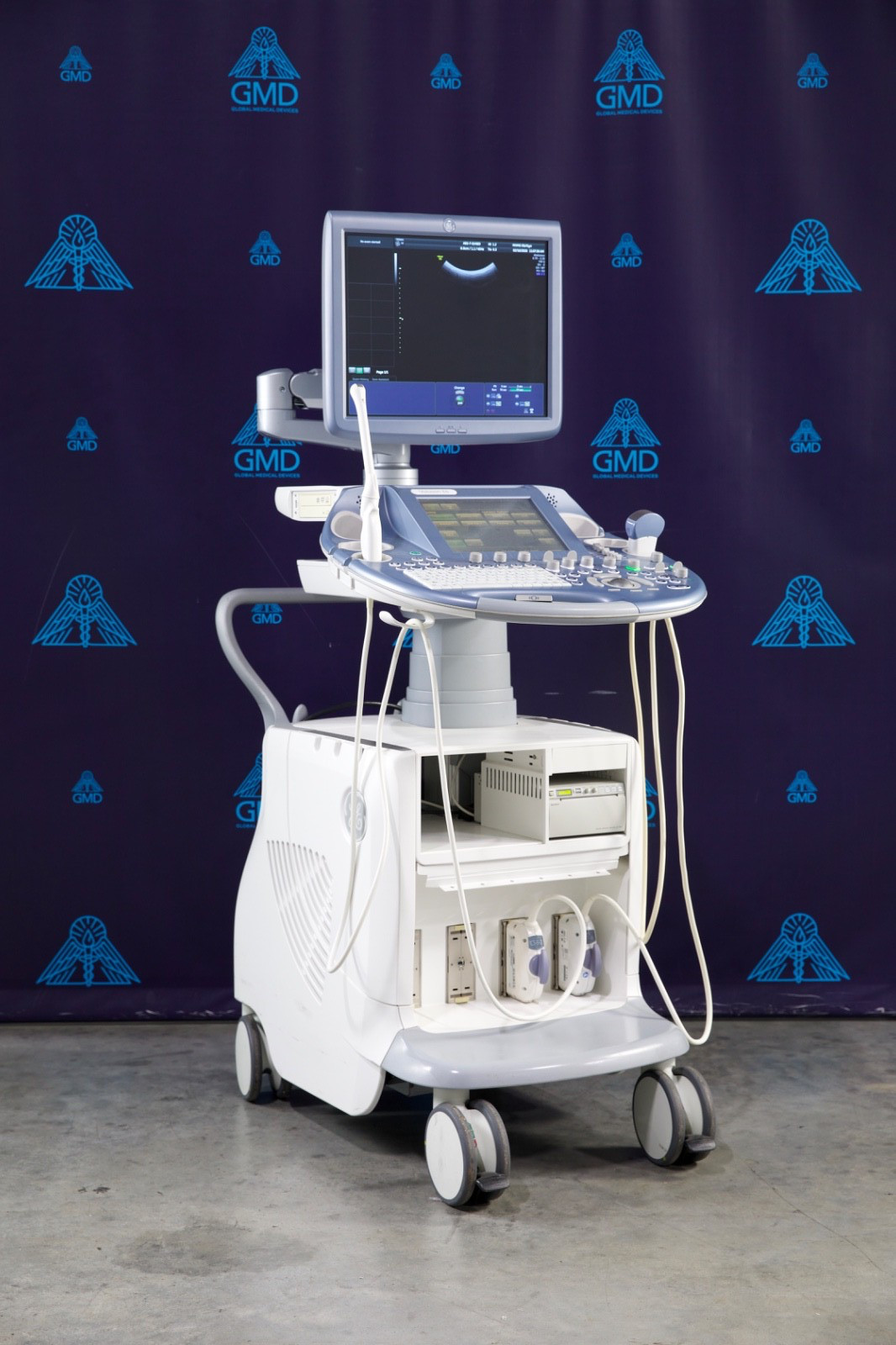 GE Voluson E6 BT10 Ultrasound System with IC5-9-D and AB2-7-D Convex Probe