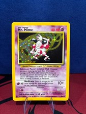 NM- Mr. Mime 6/64 No Symbol Error 🔥  Holo Rare WOTC Vintage Jungle Pokemon on eBay