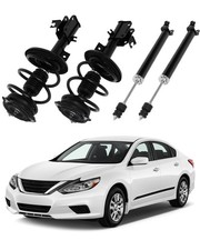 Front Complete Struts w/ Springs & Rear Shock Strut For Nissan Altima 2013-2017