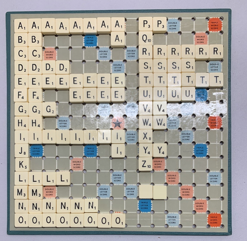 Travel Scrabble Word Board Game Spears Made In England - Letter tiles are 100% - Picture 10 of 10