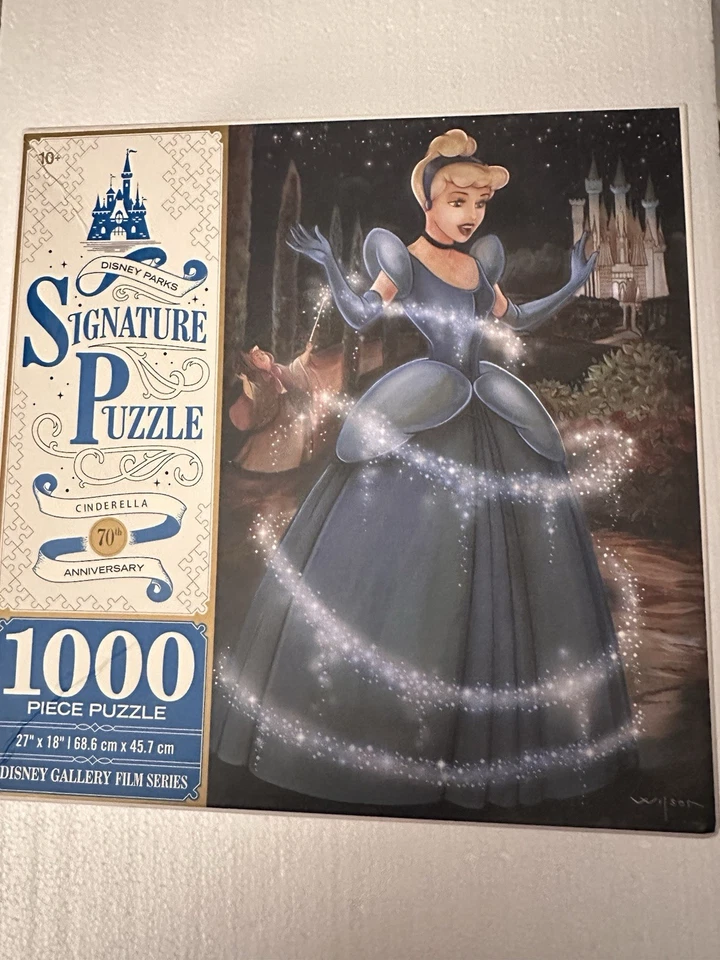 Rompecabezas Signature CENICIENTA - EDICIÓN 70 ANIVERSARIO 1000 piezas Foto 2 de 2