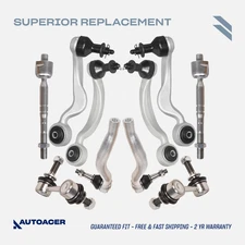 AUTOACER -10p Front Upper Control Arms Links Tie Rods For Lexus LS600h LS460 AWD