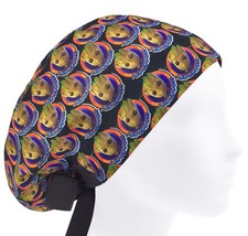 Cartoon Themed Print, Surgical Hat, Comics Scrub Cap, Nurse Surgery Cap