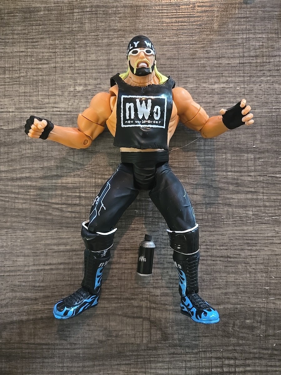 1999 Hollywood Hulk Hogan Smash N Slam Wrestlers Figure Toy
