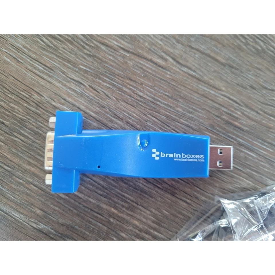 Brainboxes US to Serial Adapter USB to RS232 with Cable & Software - Image 2 of 4