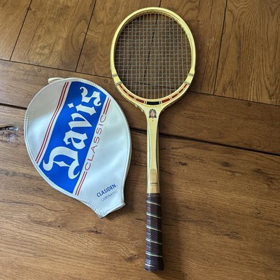 Vintage Tad Davis Classic Cross Grain Clasiden Laminated Tennis
