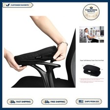 Quality Washable Armrest Pads - Ergonomic Design for Elbows & Forearms