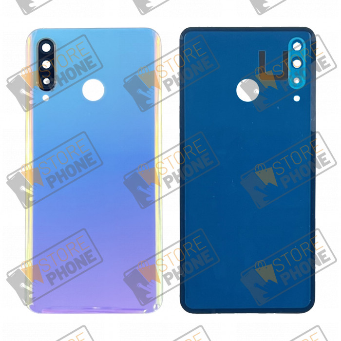 Cache arrière pour Huawei P30 Lite et Nova 4e nacre pièce de rechange