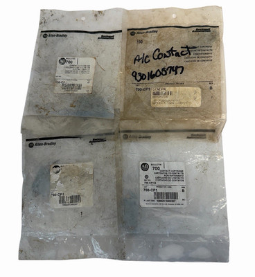 LOT OF 4 NEW ALLEN BRADLEY 700-CP1 SER. B CONTACT CARTRIDGES 700CP1