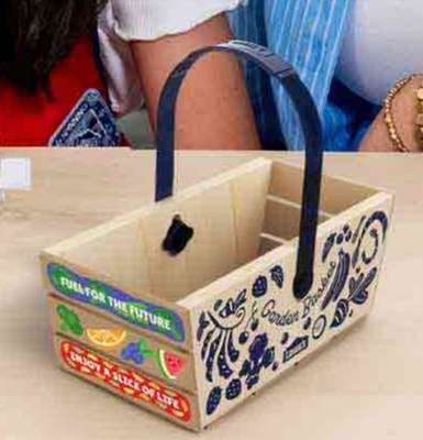 #ad Lowe’s Garden Basket DIY Kids Workshop Kit With Patch May 2026 NEW $15.95