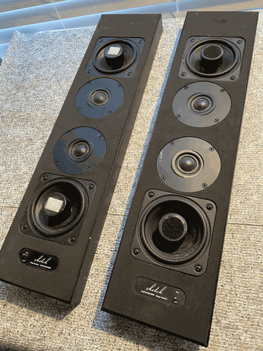 Artison Model: Sketch ST-LCR Flat Panel Left & Right Speakers - Black - Picture 1 of 11