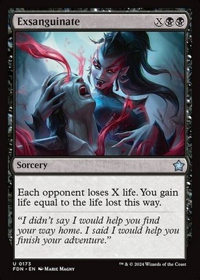 Exsanguinate ~ Foundations [ NearMint ] [ Magic MTG ]