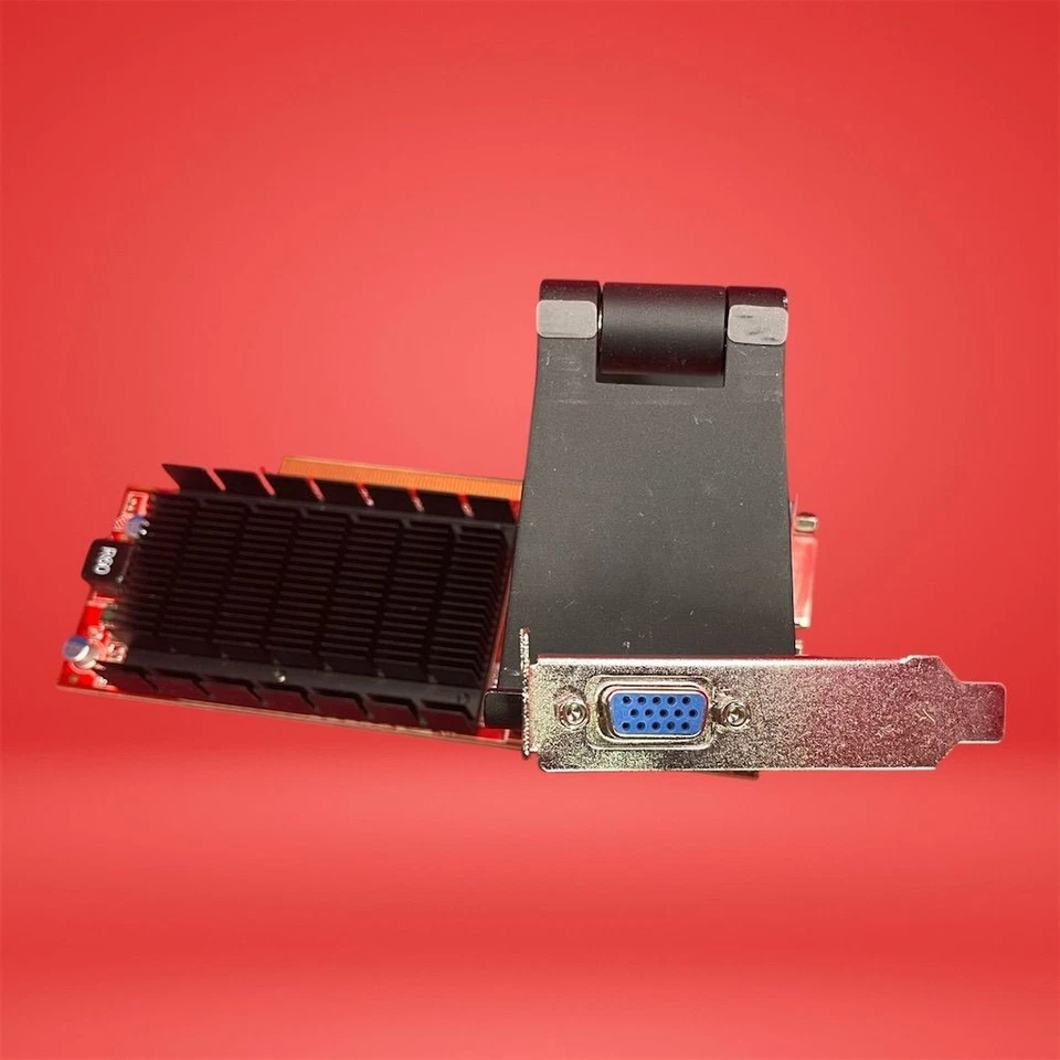 VisionTek Radeon HD6350 6350SFF1GSM Video Card 1GB PCIe DMS-60 Mini-DP - Image 3 of 4