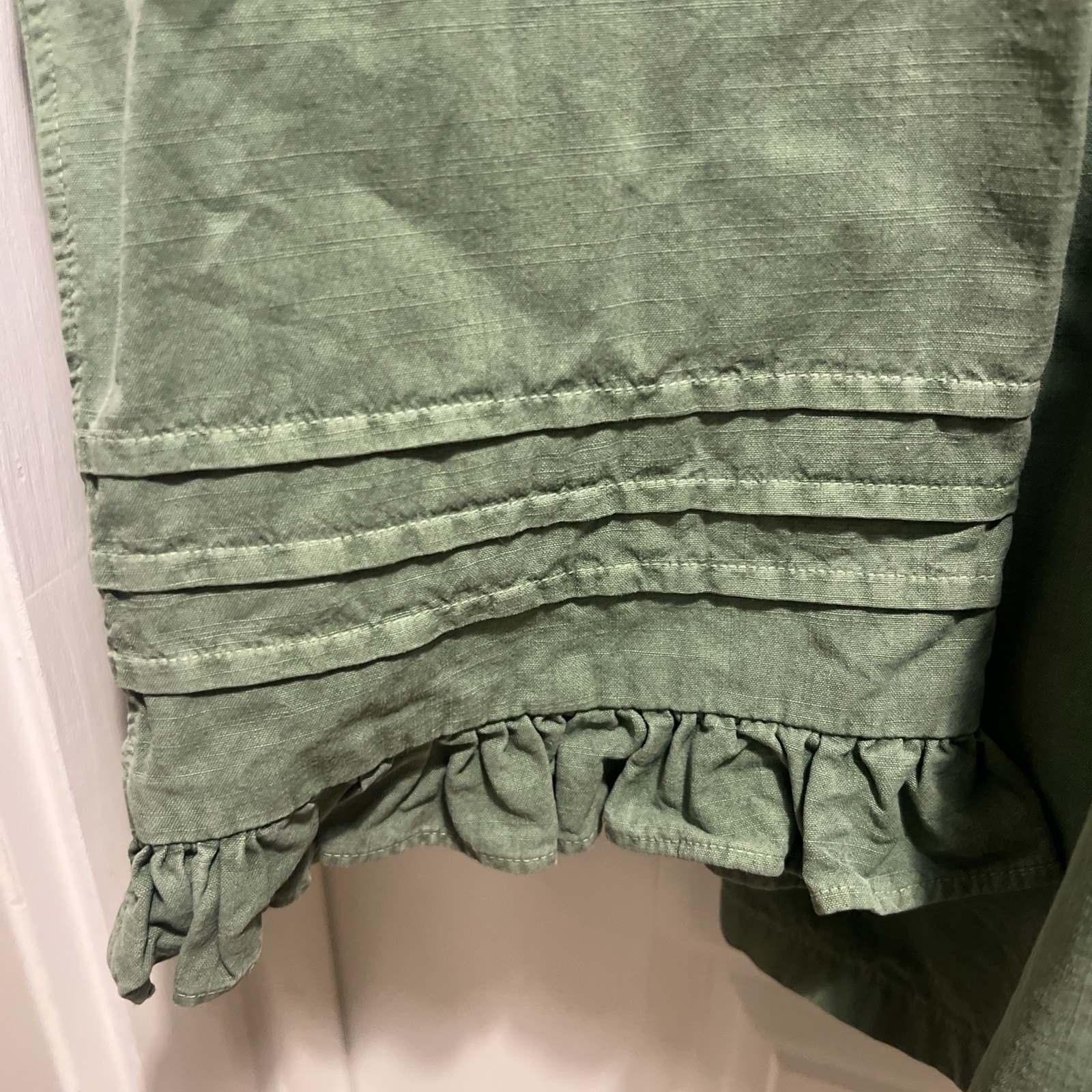 Rudy Jude String Bean Green Structured Pillowcase… - image 4