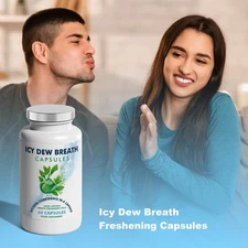 Stop Bad Breath, Clean Mouth, Fresh Breath, 24 Hour Freshness Support 60 Capsule