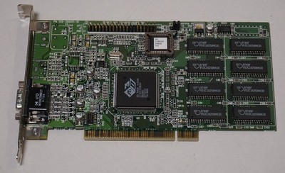 ATI 3D Rage II + DVD PCI VGA GPU