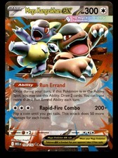 Mega Kangaskhan ex 104/132 Double Rare Mega Evolution Pokemon Holo Near Mint
