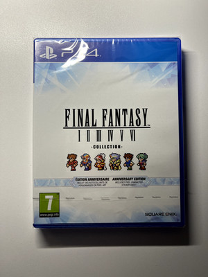 Final Fantasy I-VI Pixel Remastered Collection (Playstation 4) / (Sealed)