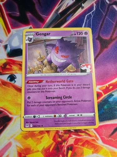 Pokémon TCG Gengar Prize Pack 066/196 LP