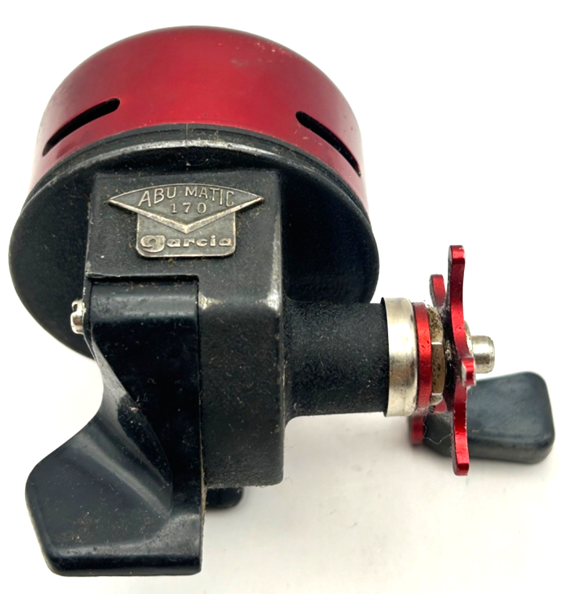 Vintage Abu Garcia ABU-MATIC 170 Spincast Fishing Reel Red Sweden Works | eBay Vintage Abu Garcia ABU-MATIC 170 Spincast Fishing Reel Red Sweden Works | eBay