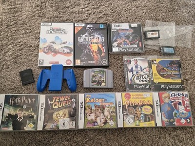 Konvolut Games und Zubehör Switch Ps1 DS usw.