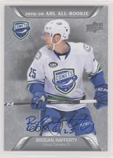 2020-21 Upper Deck AHL All-Rookie Team Auto Brogan Rafferty #205 Auto qd2